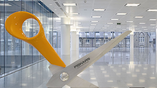 Boring Office Space Gets Livened Up With Giant Office Supplies